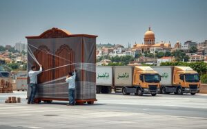 نقل وتغليف آمن مع الفك والتركيب | شركة نقل عفش الغدير بالرياض