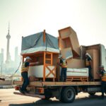 نقل وتغليف آمن مع الفك والتركيب | شركة نقل عفش العارض بالرياض