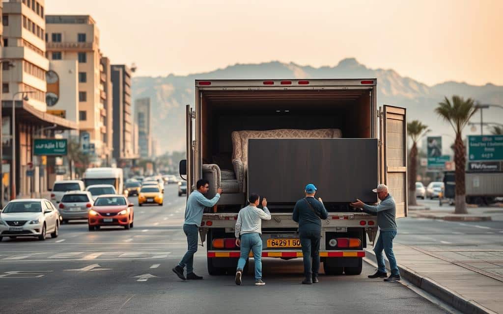 نقل وتغليف آمن مع الفك والتركيب | شركة نقل عفش الياسمين بالرياض