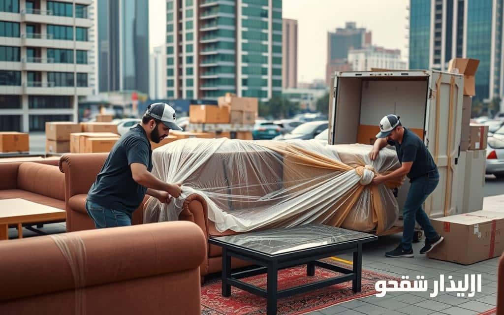 نقل عفش مع التغليف بالرياض