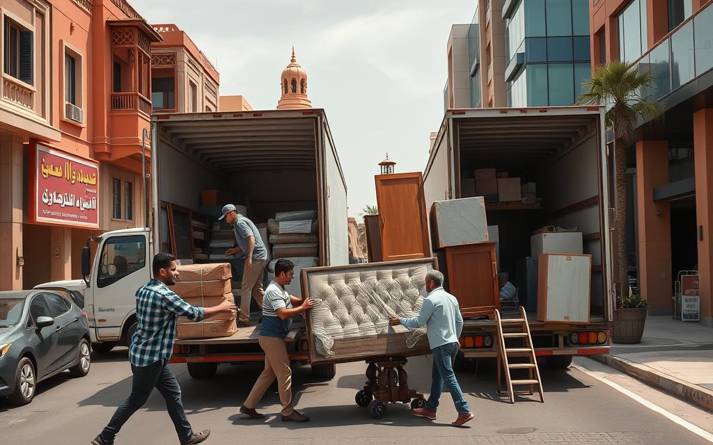 أرخص 5 شركات لنقل العفش بالرياض