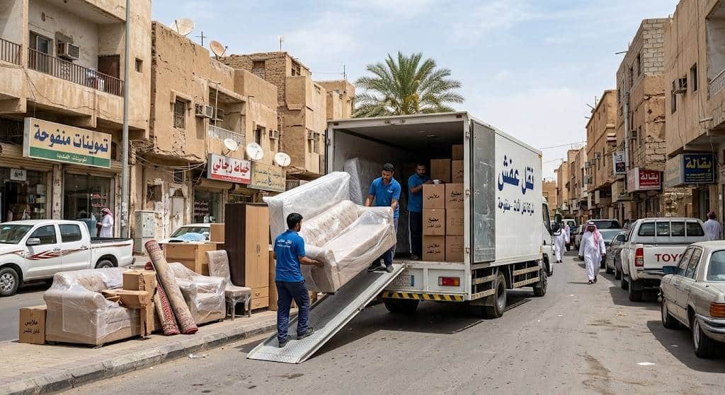 نقل عفش منفوحة