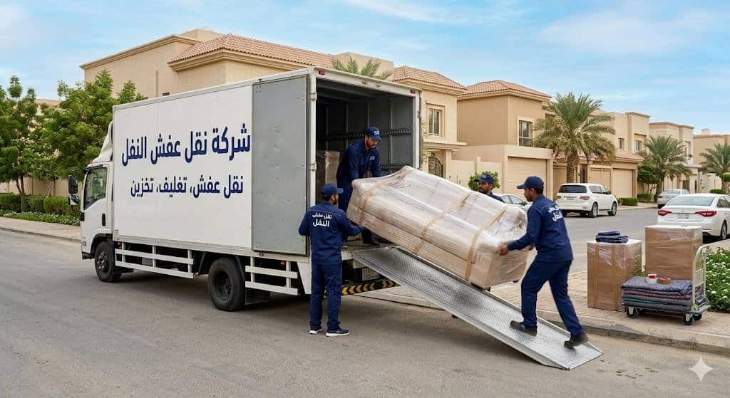 شركة نقل عفش في حي النفل بالرياض | خدمات نقل وفك وتركيب باحترافية